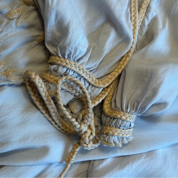 Lucky Embroidered Peasant Blouse - XS - Picture 5 of 7